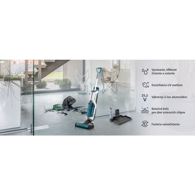 Пилосос акумуляторний миючий ETA Fortis 722490000