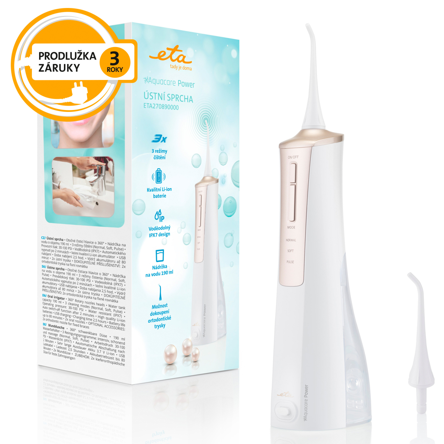 Іригатор ETA AquaCare Power 2708 90000