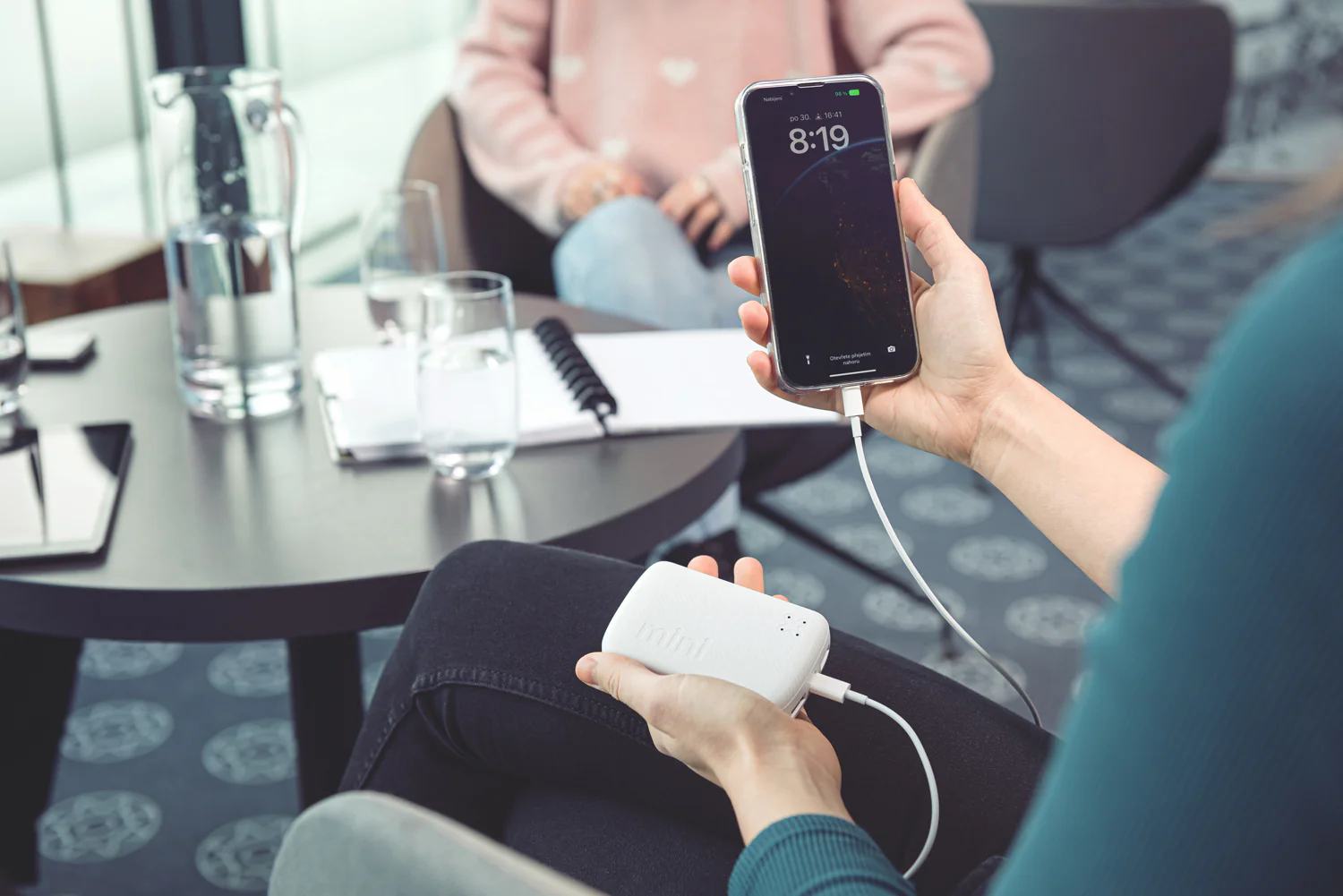 УМБ GoGEN Powerbank 10000 mAh  37W  (GOGPB100009W)