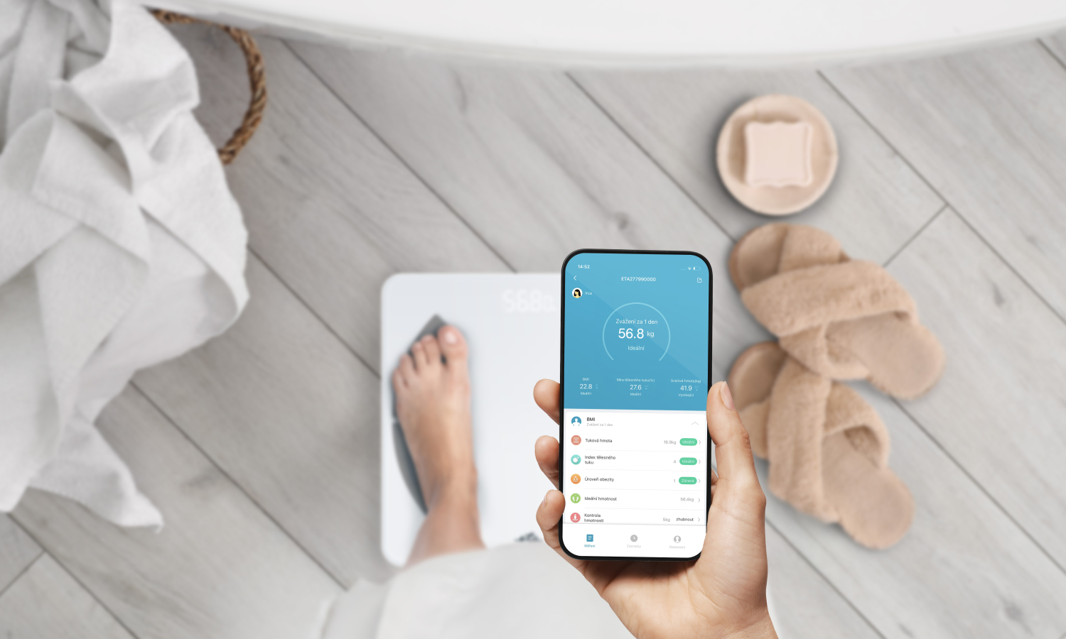 Ваги підлогові ETA Vital Fitness 2779 90000