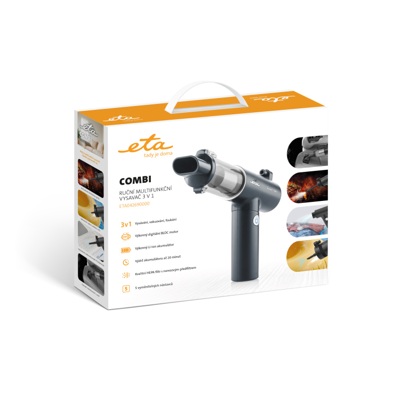 Ручний пилосос багатофункціональний ETA COMBI 0426 90000