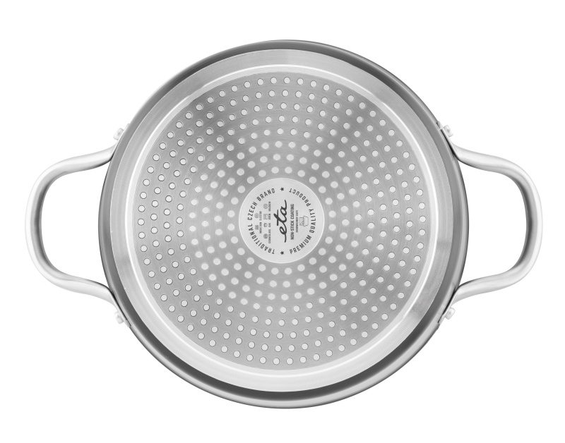 Набір посуду ETA STELLON 6930 90000 (5 предм.) чорний/мідний