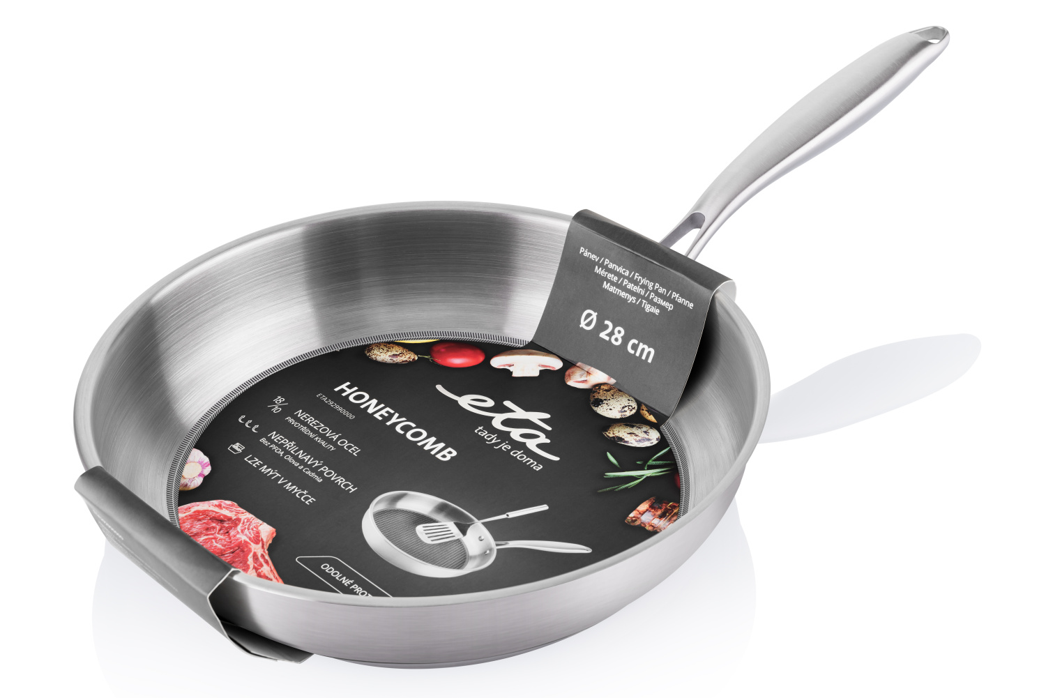 Сковорода ETA Honeyfood 2929 90000 з нержавіючої сталі