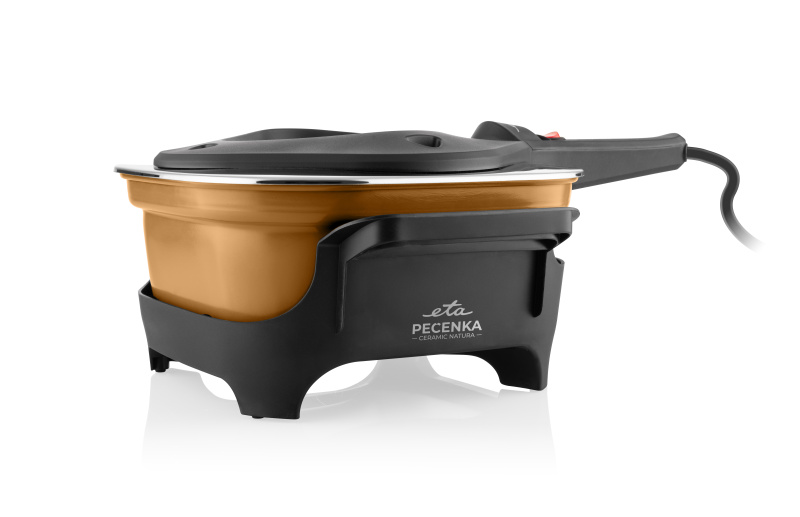 Електричний горщик для запікання ETA Pečenka Ceramic Natura 0133 90052 бежевий
