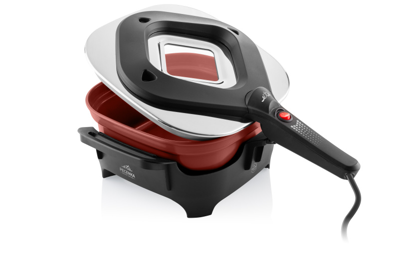 Електричний горщик для запікання ETA Pečenka Ceramic Natura 0133 90053 червоний