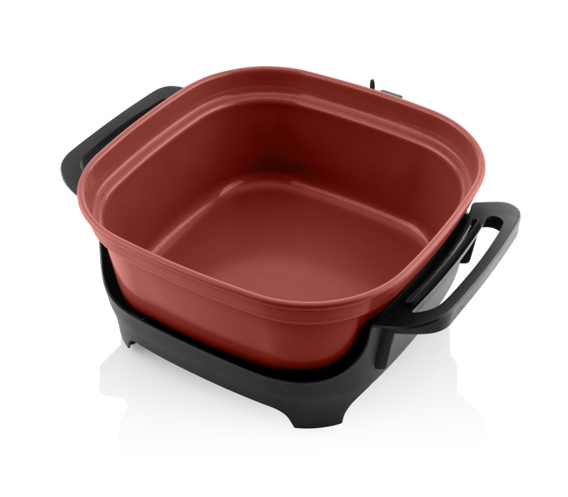 Електричний горщик для запікання ETA Pečenka Ceramic Natura 0133 90053 червоний