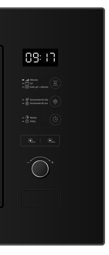 Мікрохвильова піч ETA 579990000 чорного кольору