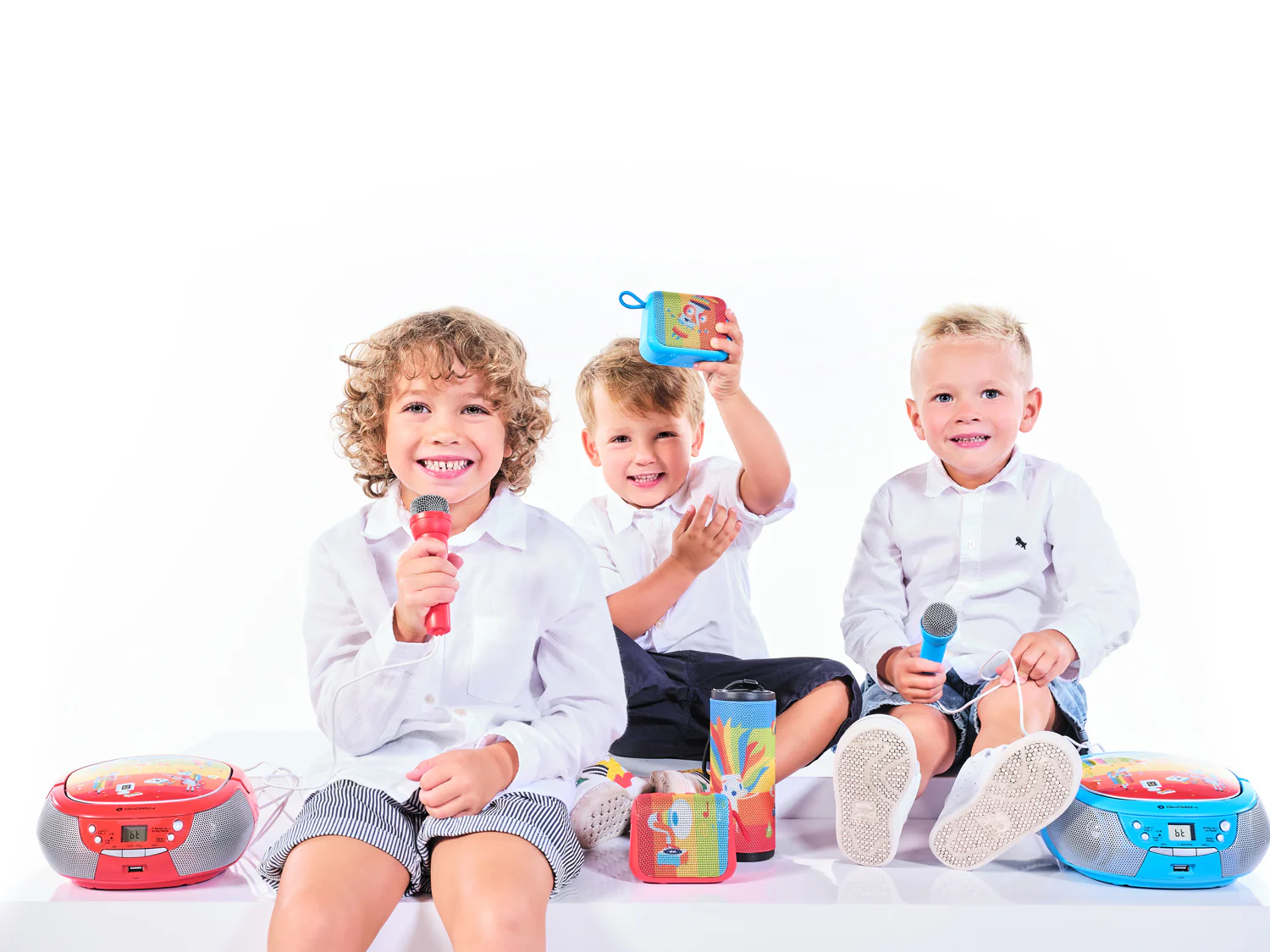 Портативная колонка GoGEN DÉČKO TRIO R (GOGDECKOREPROTRIOR)