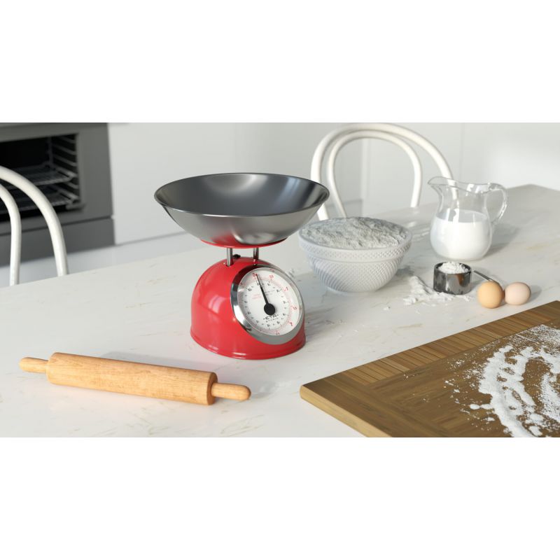 Ваги кухонні ETA Storio  577790030 червоні
