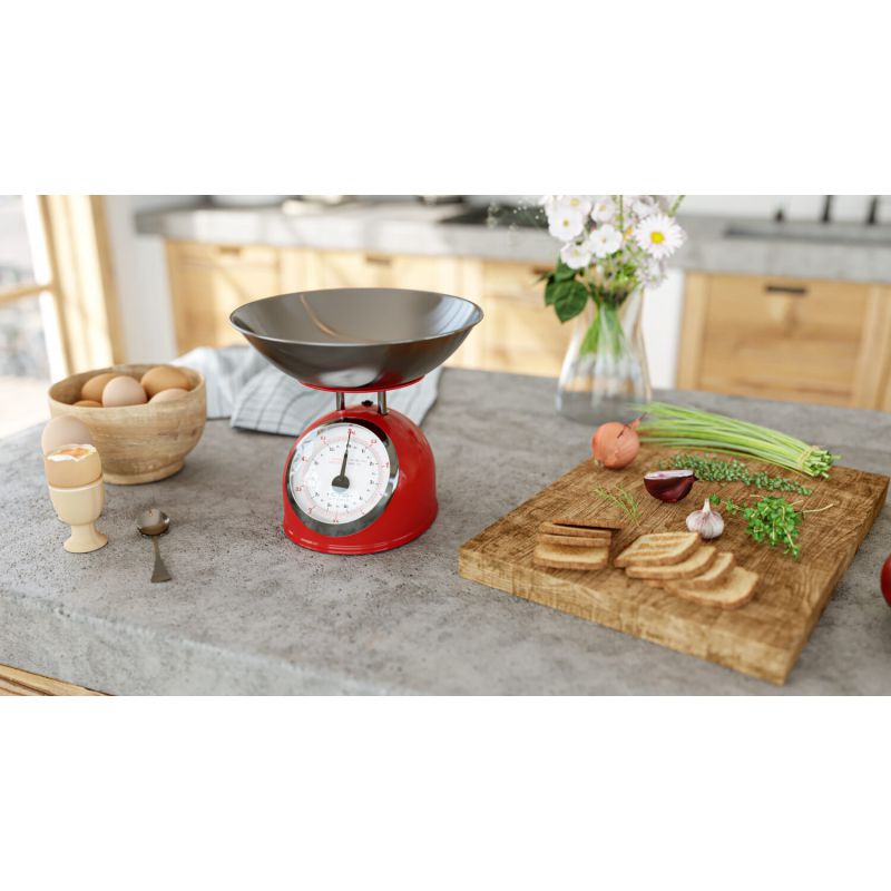 Ваги кухонні ETA Storio  577790030 червоні
